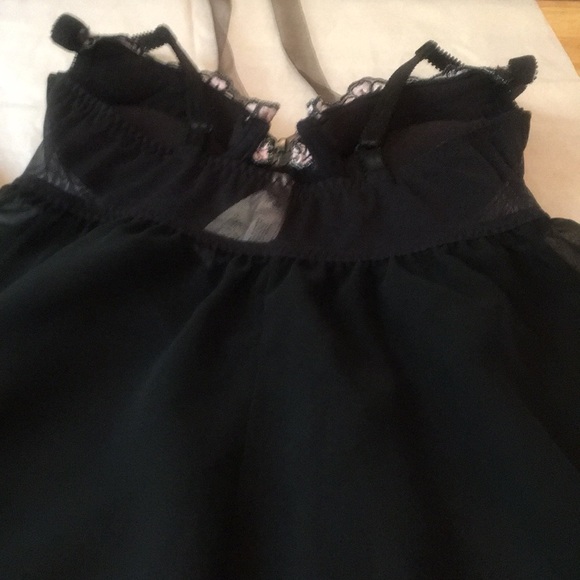 Victoria’s Secret Black / Pink / Silver Nighty - Picture 6 of 7